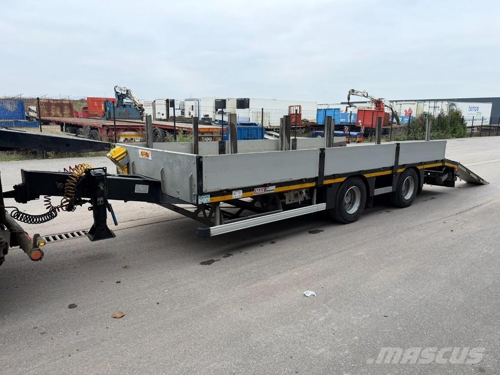 Faymonville MAX Trailer 2-AXES LOWLOADER 21T - ALU RAMPS - SAF Низкорамные прицепы