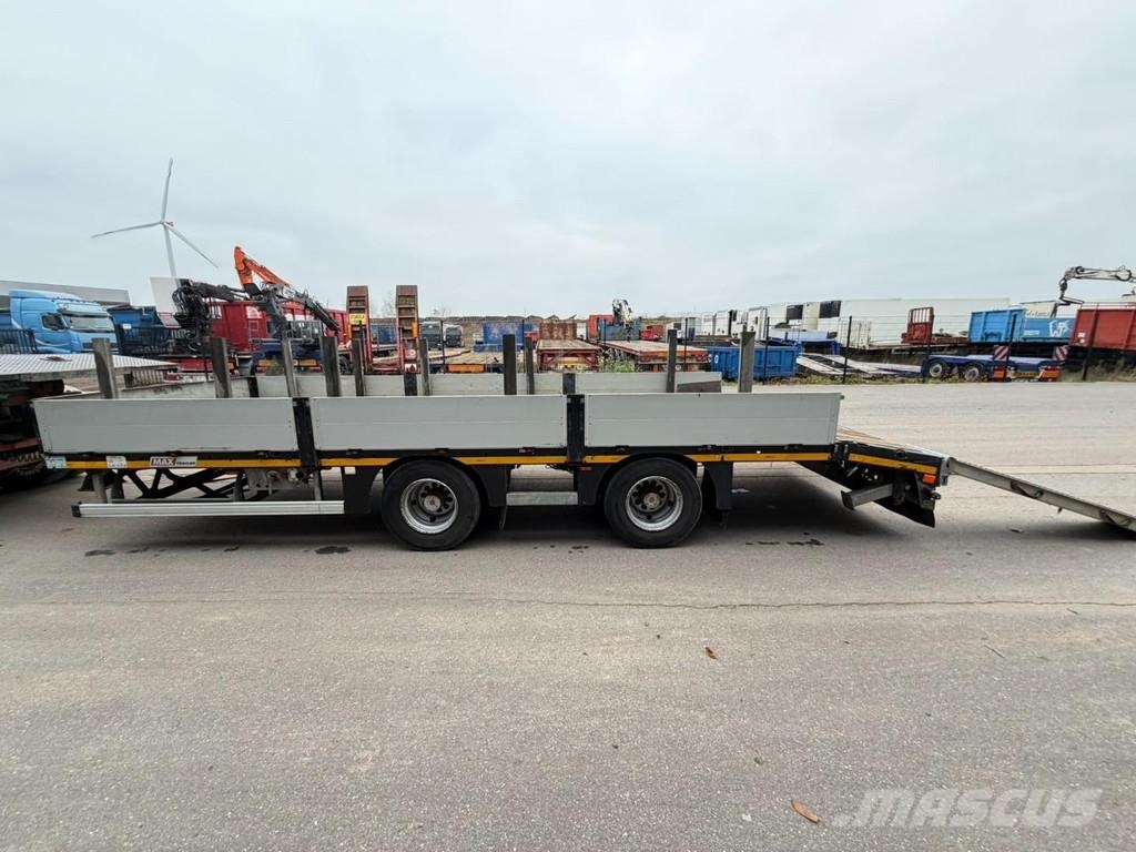 Faymonville MAX Trailer 2-AXES LOWLOADER 21T - ALU RAMPS - SAF Plataformas bajas