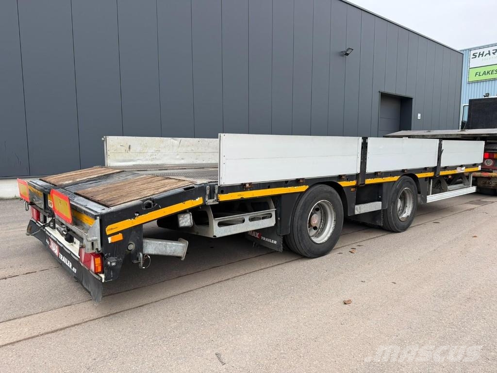 Faymonville MAX Trailer 2-AXES LOWLOADER 21T - ALU RAMPS - SAF Plataformas bajas