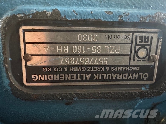 Fuchs MHL 340 AXLE STABILIZATION HYDRAULIC CYLINDER Hydraulika