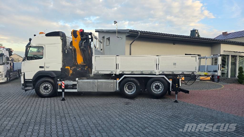 Volvo FM 460 6x2 KIPPER + EFFER 315S8 Tipper trucks