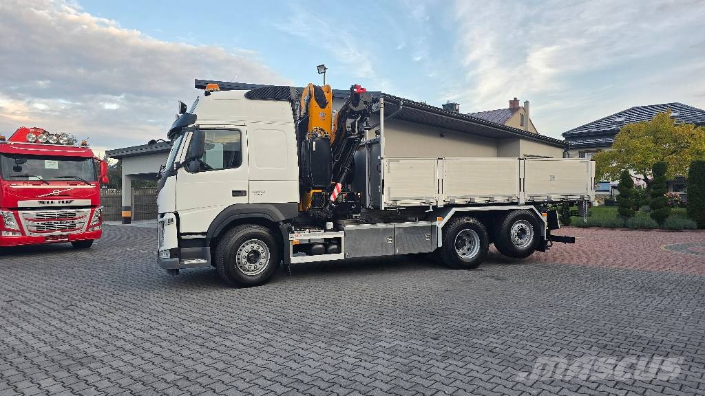 Volvo FM 460 6x2 KIPPER + EFFER 315S8 Tipper trucks