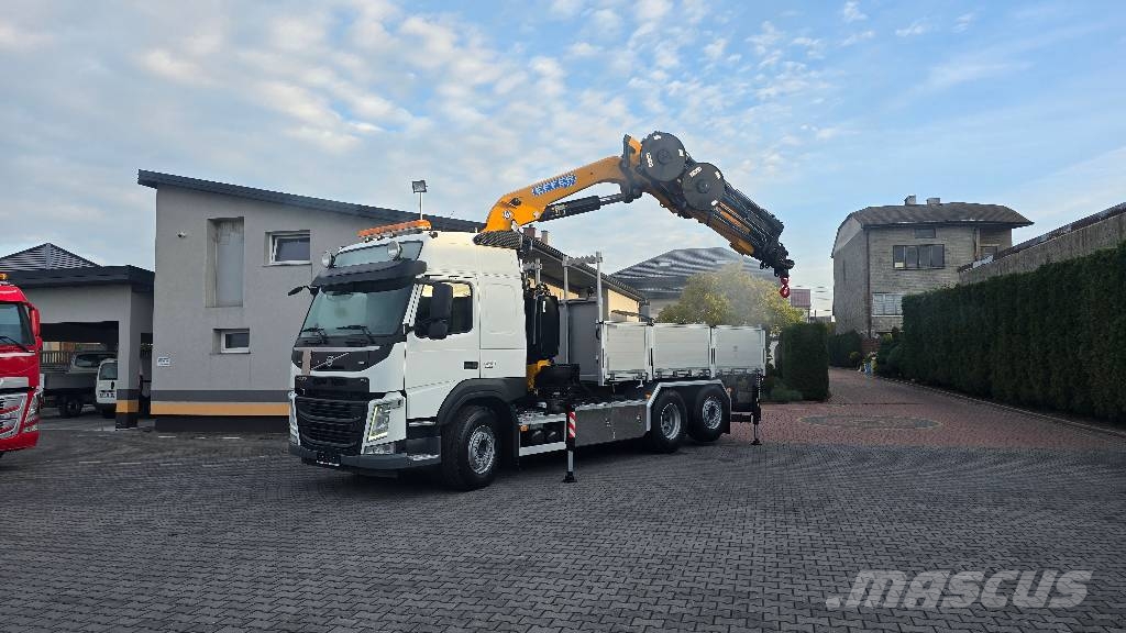 Volvo FM 460 6x2 KIPPER + EFFER 315S8 Tipper trucks