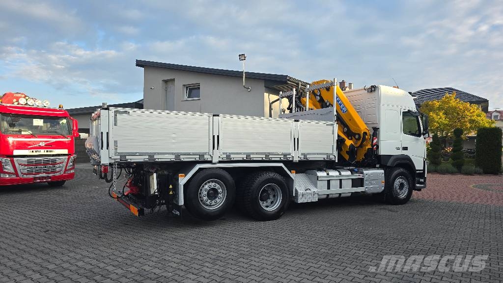 Volvo FM 460 6x2 KIPPER + EFFER 315S8 Tipper trucks