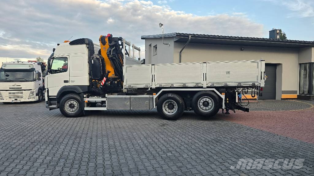 Volvo FM 460 6x2 KIPPER + EFFER 315S8 Tipper trucks