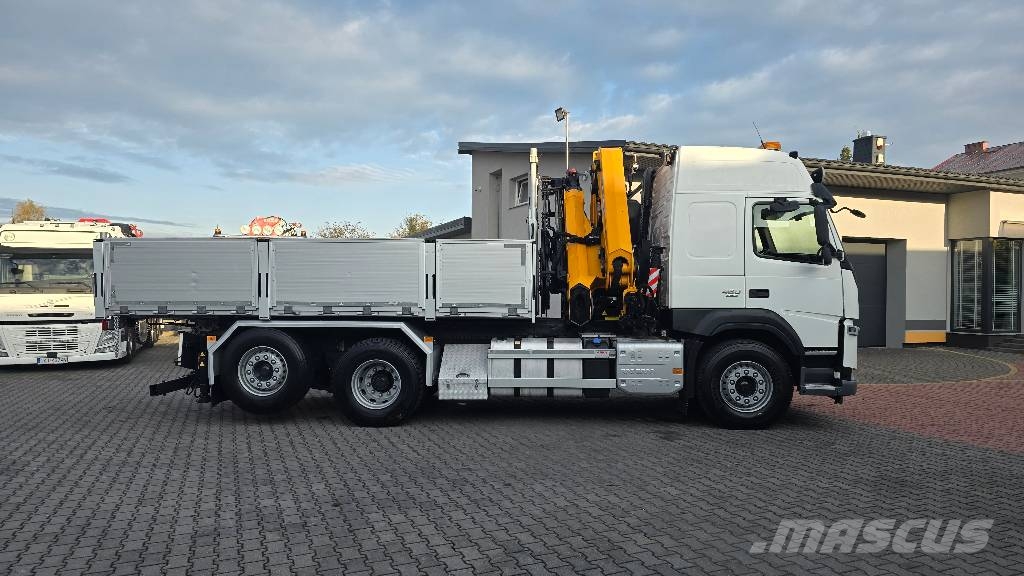 Volvo FM 460 6x2 KIPPER + EFFER 315S8 Tipper trucks