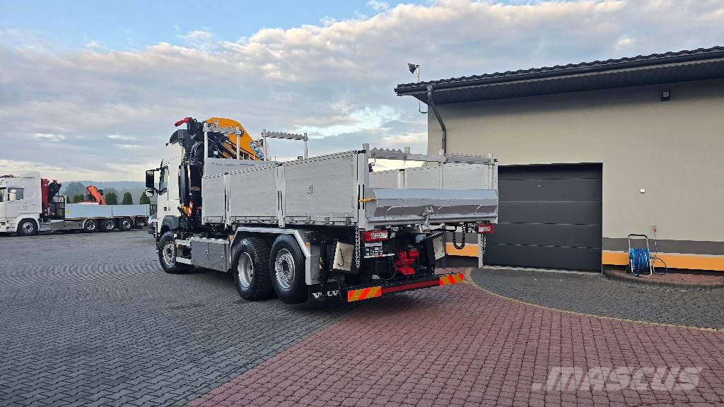 Volvo FM 460 6x2 KIPPER + EFFER 315S8 Tipper trucks