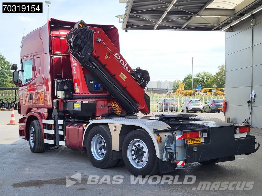 Scania R480 R 6X2 NL-Truck HMF ODIN OK6 Crane Kran 6 Exte Cabezas tractoras