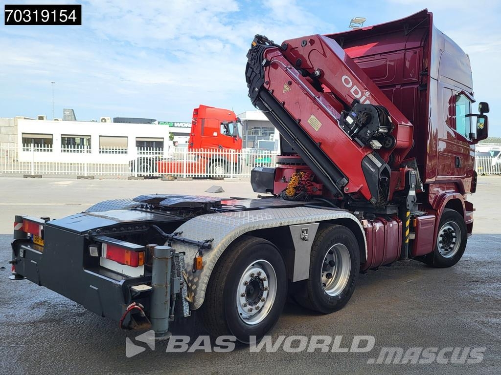 Scania R480 R 6X2 NL-Truck HMF ODIN OK6 Crane Kran 6 Exte Седельные тягачи