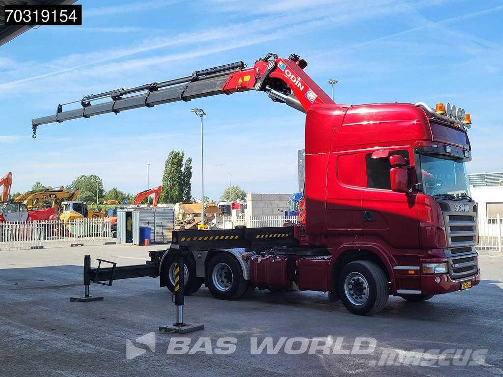 Scania R480 R 6X2 NL-Truck HMF ODIN OK6 Crane Kran 6 Exte Cabezas tractoras