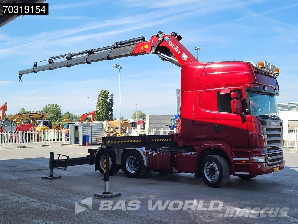 Scania R480 R 6X2 NL-Truck HMF ODIN OK6 Crane Kran 6 Exte وحدات الجر