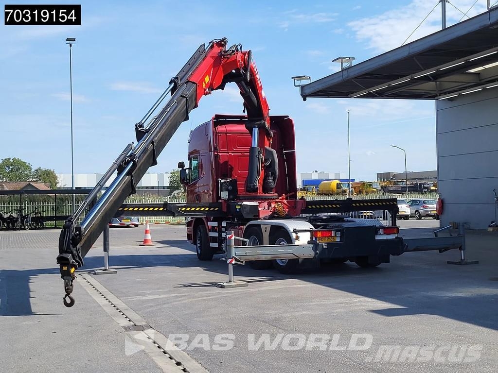 Scania R480 R 6X2 NL-Truck HMF ODIN OK6 Crane Kran 6 Exte Ťahače