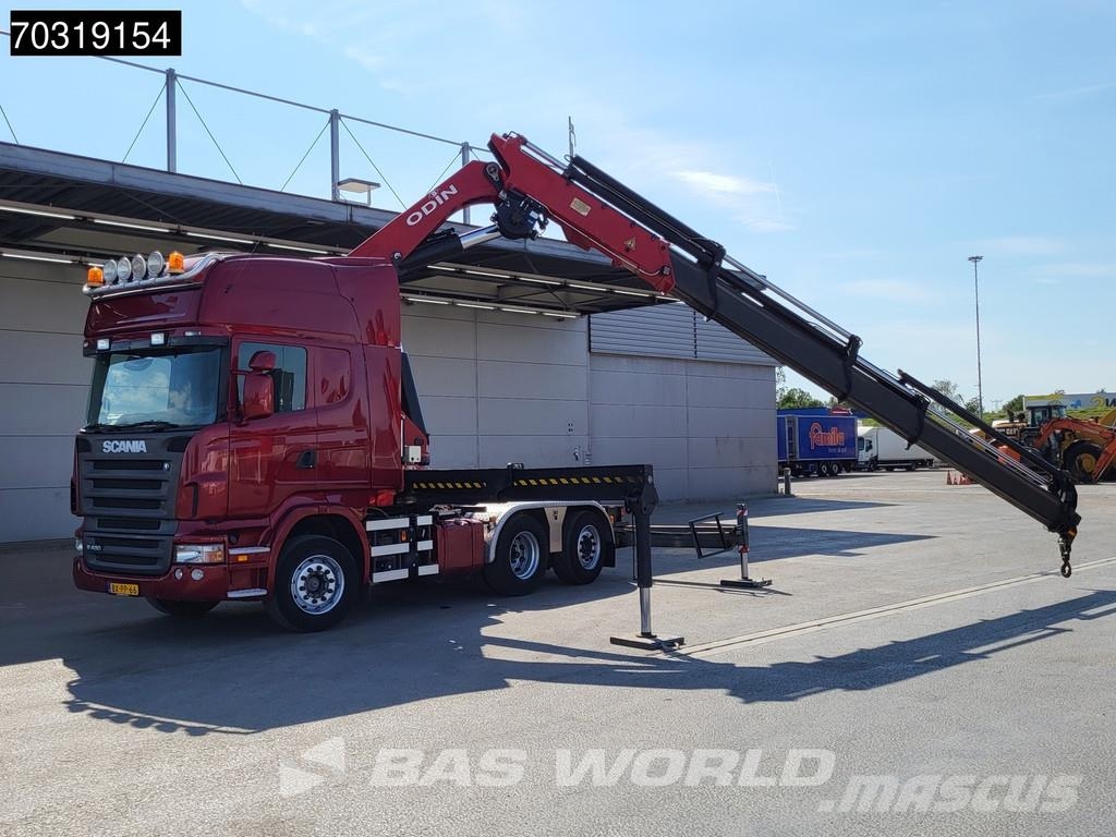 Scania R480 R 6X2 NL-Truck HMF ODIN OK6 Crane Kran 6 Exte Cabezas tractoras