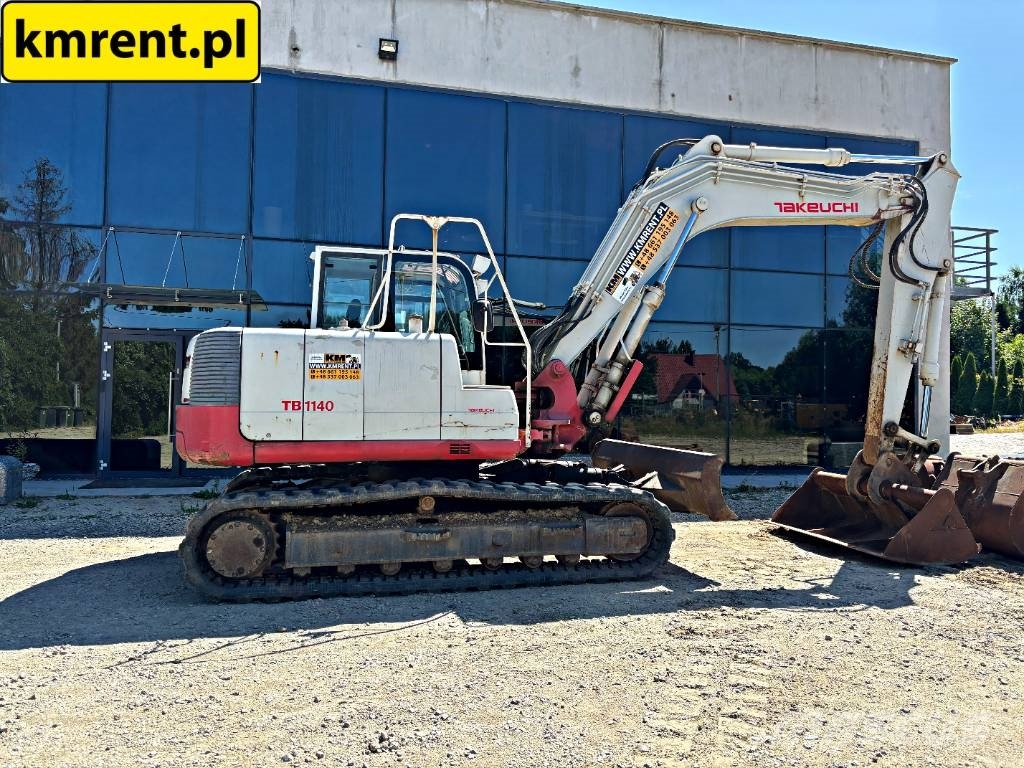 Takeuchi TB 1140 | KOPARKA GĄSIENICOWA 2005R. | JCB JS 130 Excavadoras de cadenas