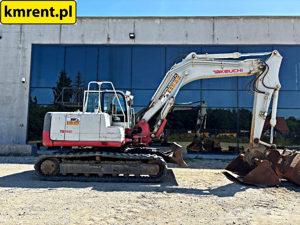 Takeuchi TB 1140 | KOPARKA GĄSIENICOWA 2005R. | JCB JS 130 Excavadoras de cadenas