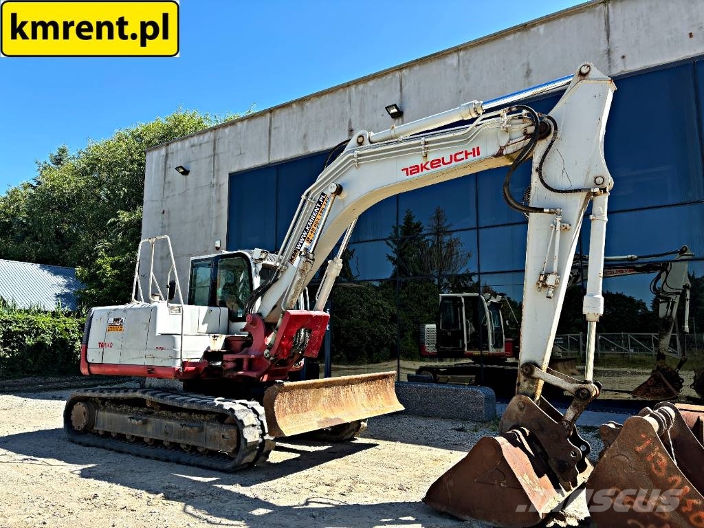 Takeuchi TB 1140 | KOPARKA GĄSIENICOWA 2005R. | JCB JS 130 Excavadoras de cadenas