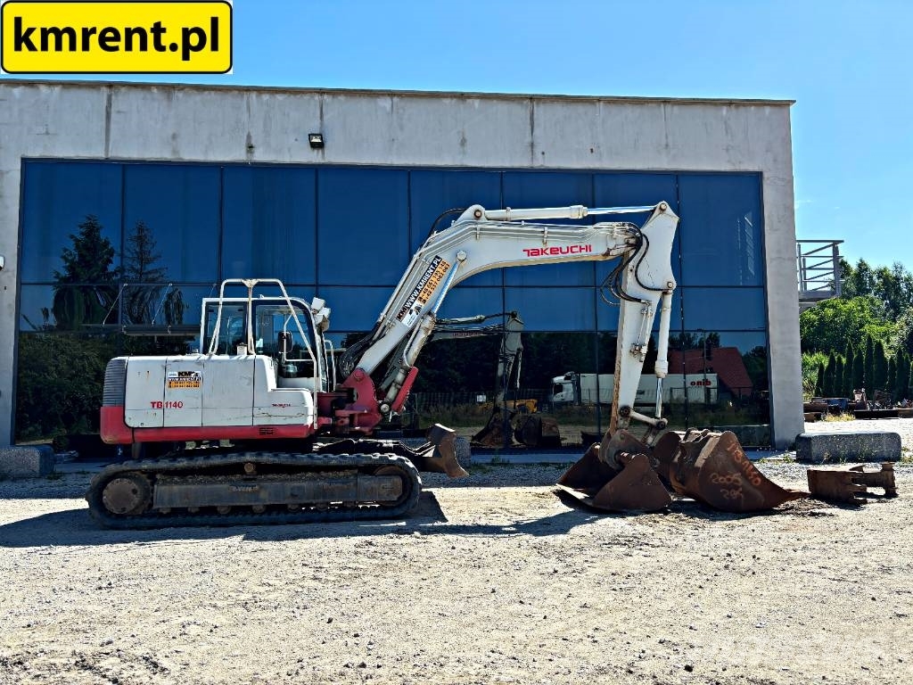 Takeuchi TB 1140 | KOPARKA GĄSIENICOWA 2005R. | JCB JS 130 Excavadoras de cadenas