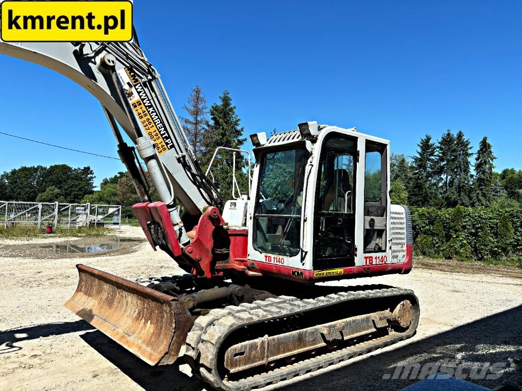 Takeuchi TB 1140 | KOPARKA GĄSIENICOWA 2005R. | JCB JS 130 Excavadoras de cadenas