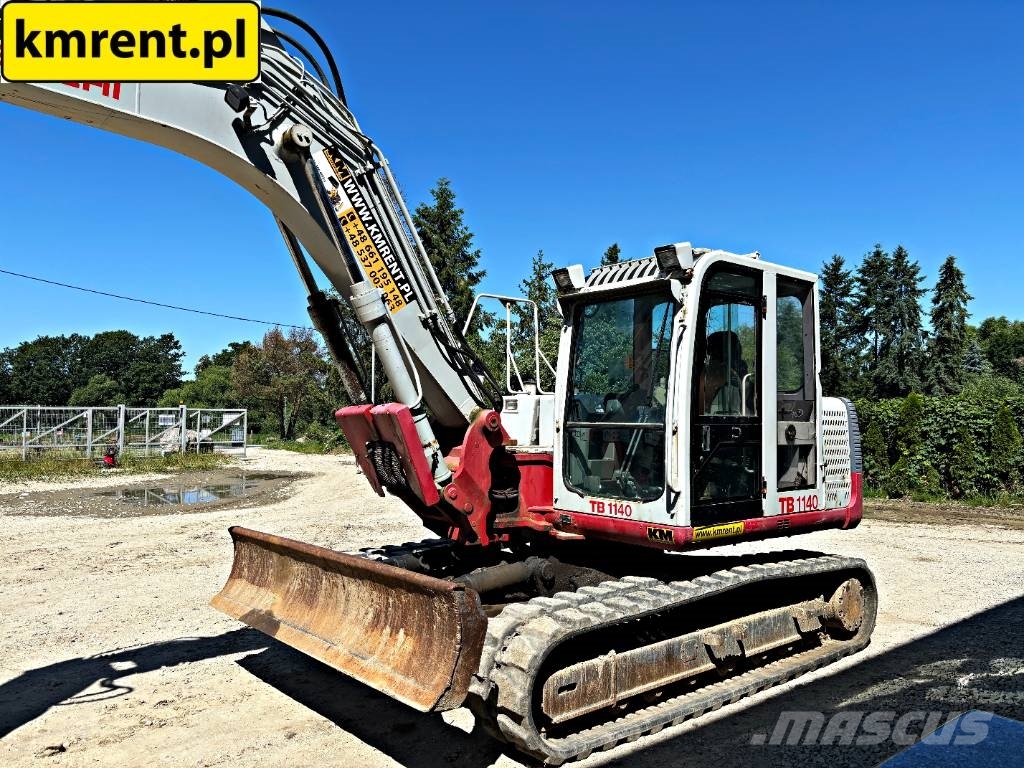 Takeuchi TB 1140 | KOPARKA GĄSIENICOWA 2005R. | JCB JS 130 Excavadoras de cadenas
