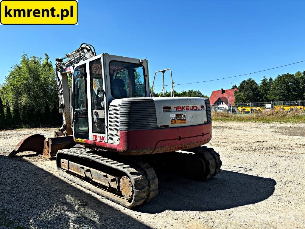 Takeuchi TB 1140 | KOPARKA GĄSIENICOWA 2005R. | JCB JS 130 Excavadoras de cadenas