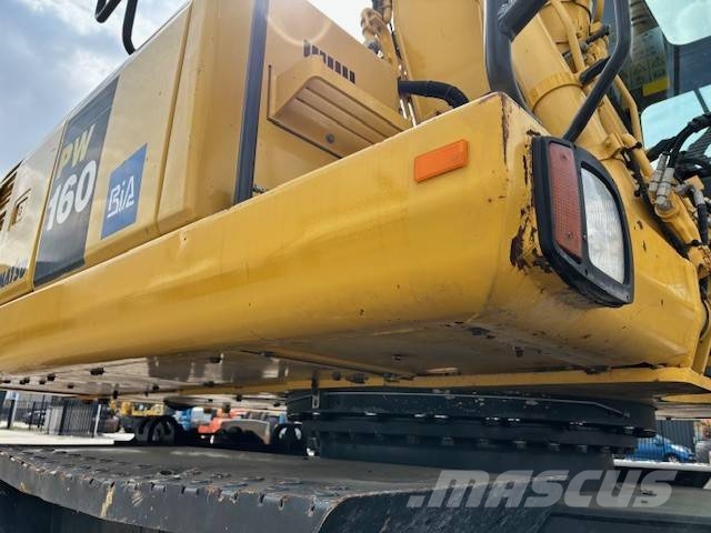 Komatsu PW 160 حفارات بعجل