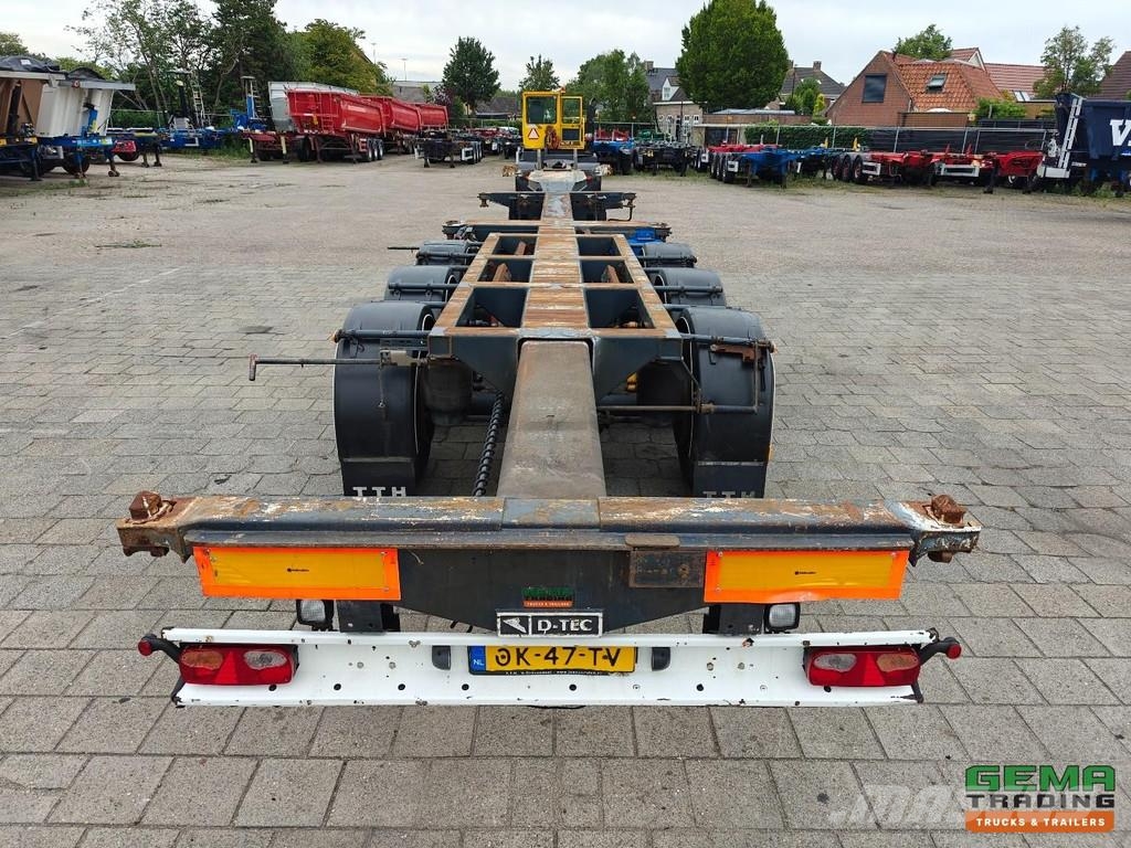 D-tec FT-43-03V Multi - All Connections - GenSet - LiftA نصف مقطورات حاويات