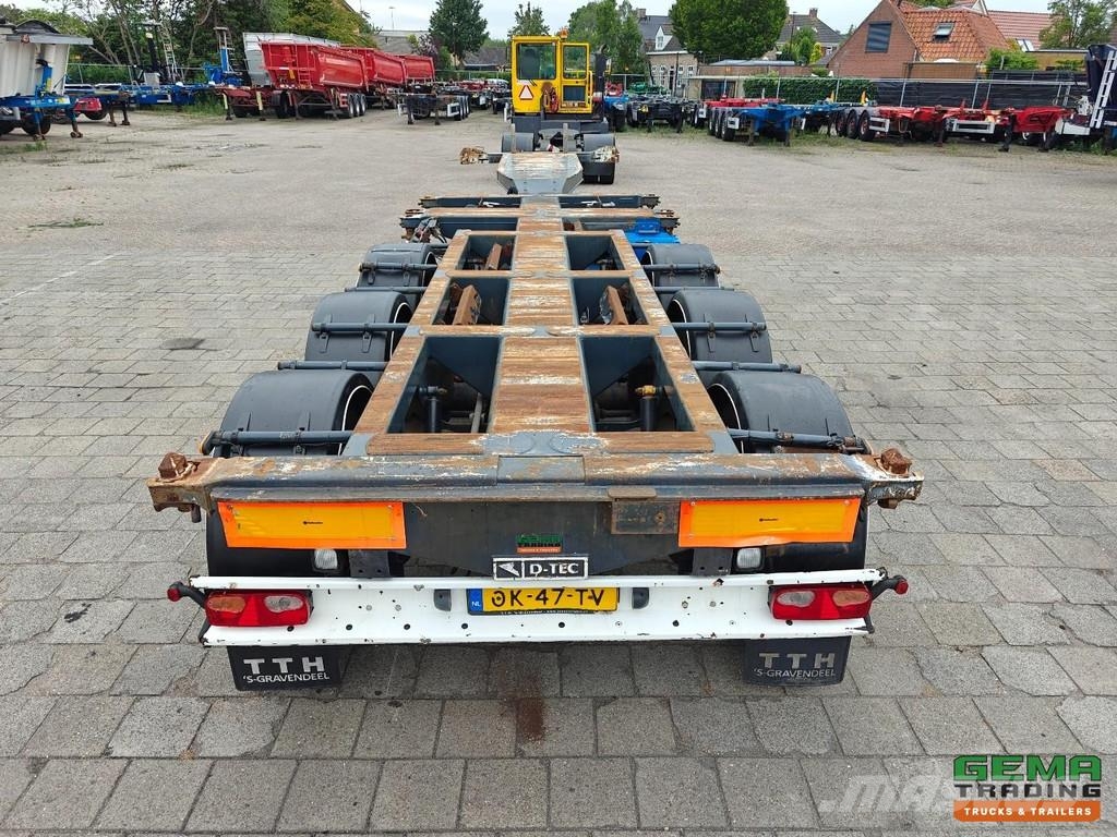 D-tec FT-43-03V Multi - All Connections - GenSet - LiftA نصف مقطورات حاويات