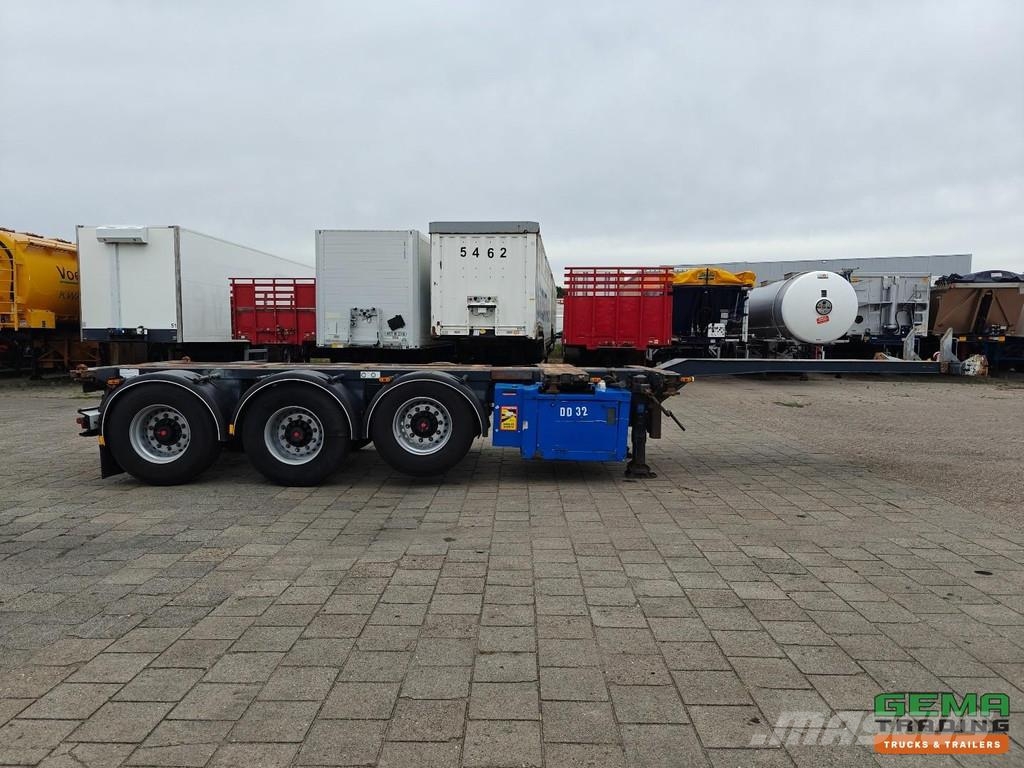 D-tec FT-43-03V Multi - All Connections - GenSet - LiftA نصف مقطورات حاويات