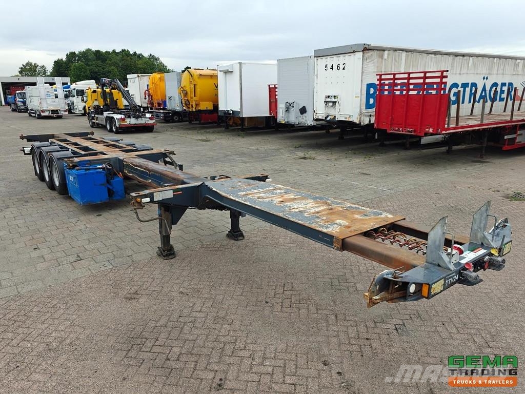 D-tec FT-43-03V Multi - All Connections - GenSet - LiftA نصف مقطورات حاويات