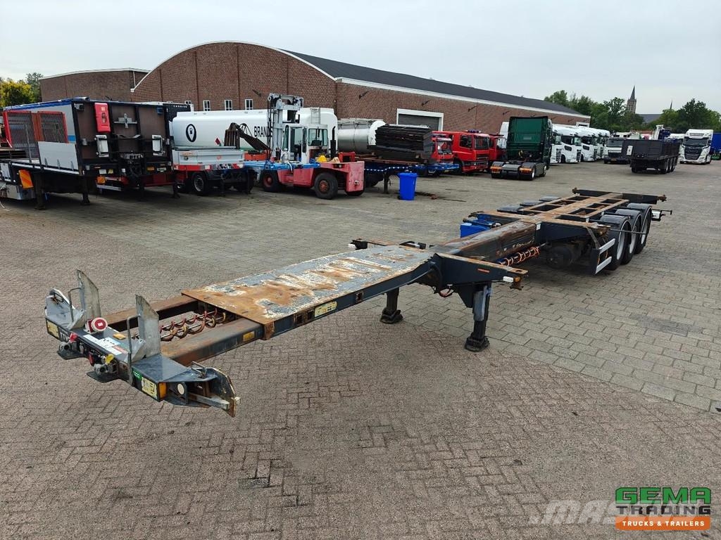 D-tec FT-43-03V Multi - All Connections - GenSet - LiftA نصف مقطورات حاويات