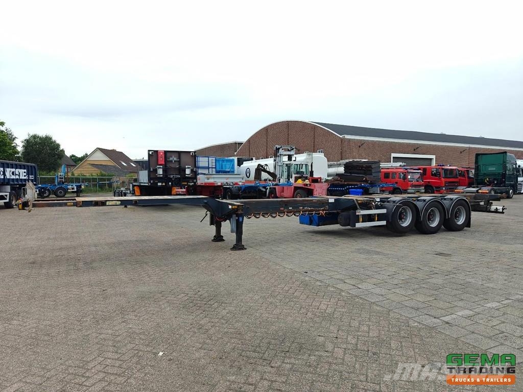 D-tec FT-43-03V Multi - All Connections - GenSet - LiftA نصف مقطورات حاويات