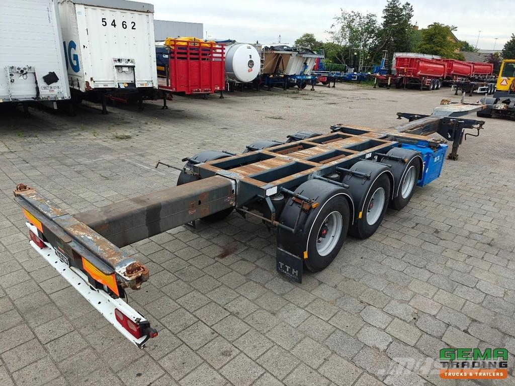 D-tec FT-43-03V Multi - All Connections - GenSet - LiftA نصف مقطورات حاويات