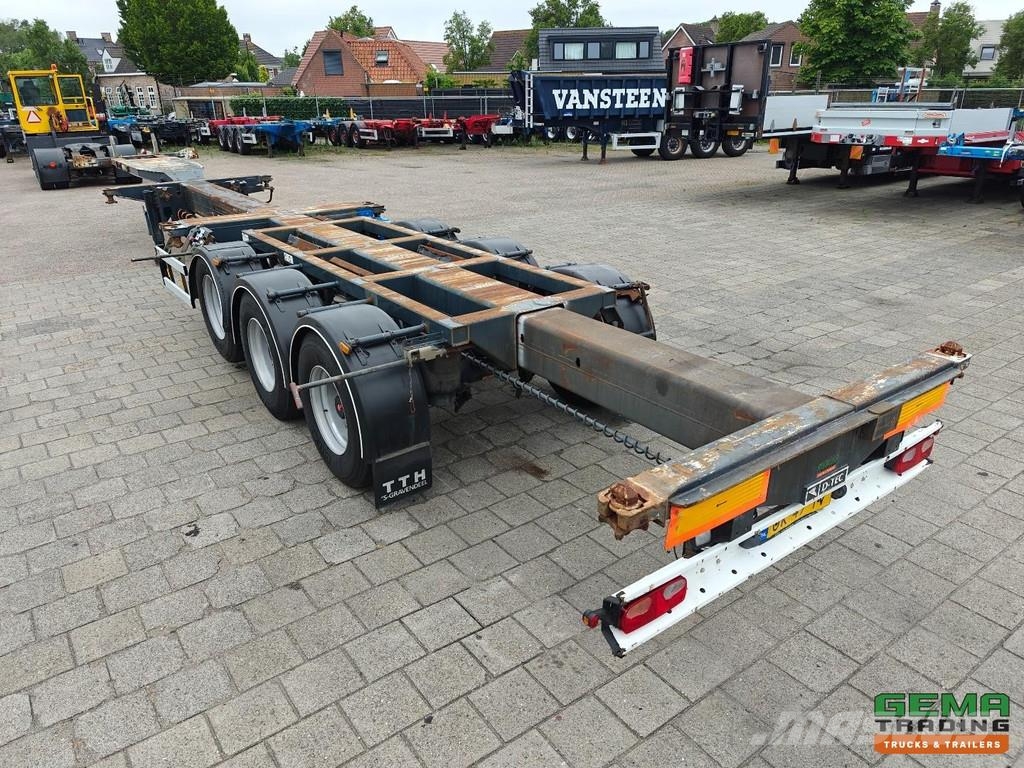 D-tec FT-43-03V Multi - All Connections - GenSet - LiftA نصف مقطورات حاويات