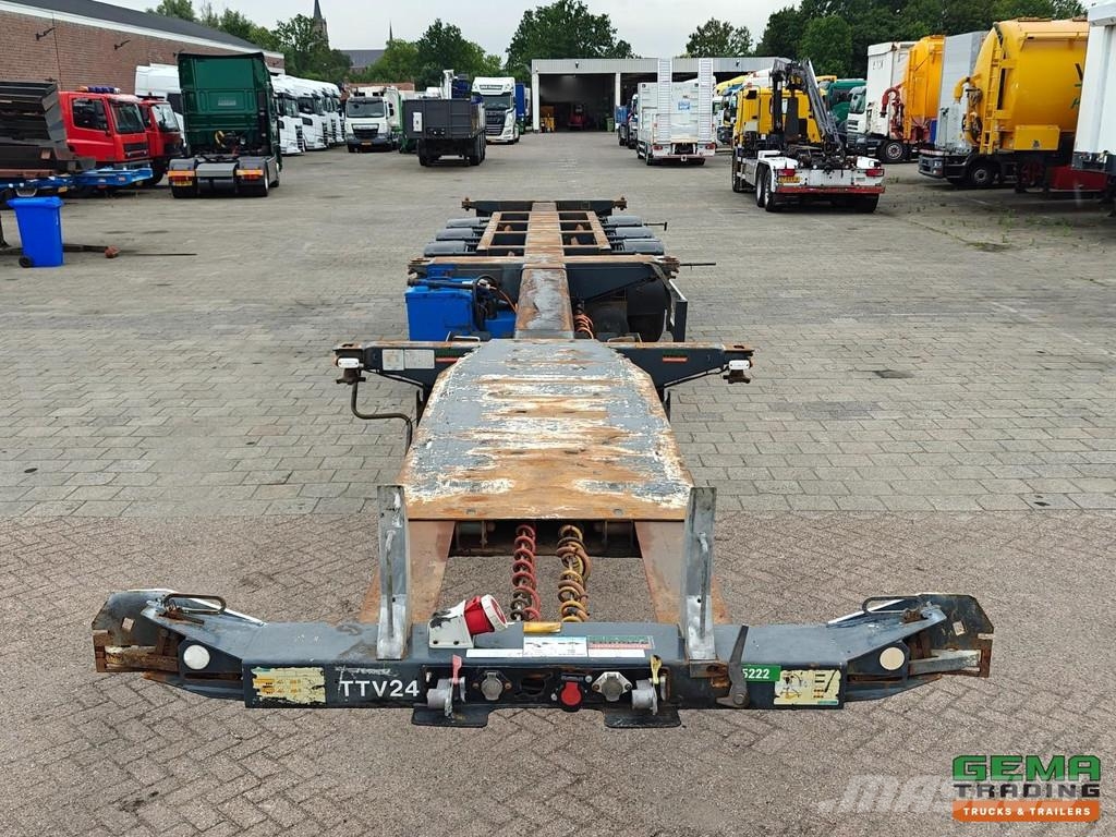 D-tec FT-43-03V Multi - All Connections - GenSet - LiftA نصف مقطورات حاويات
