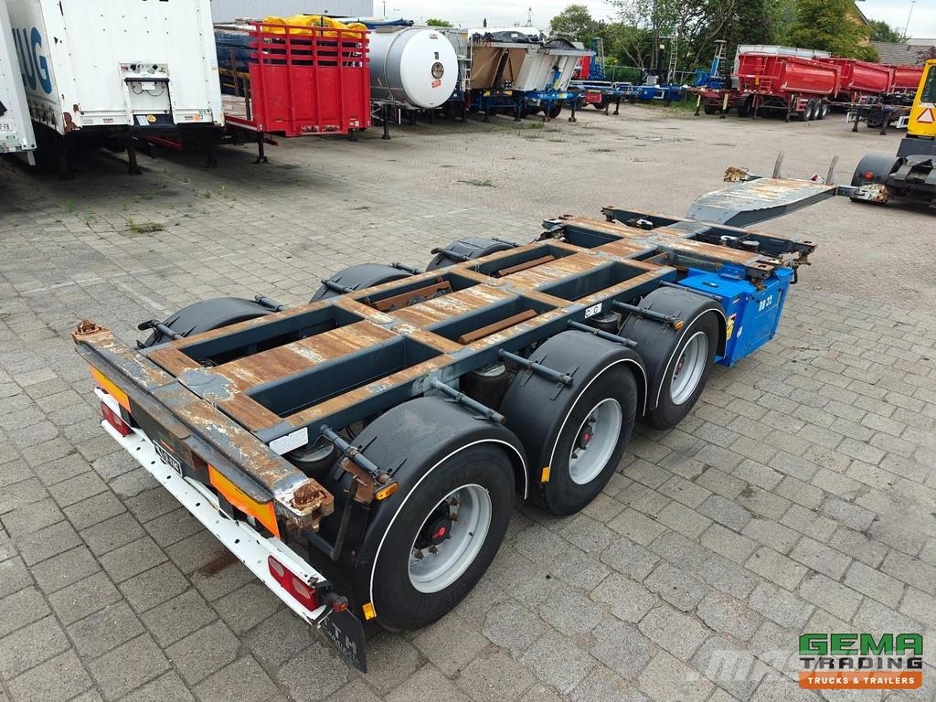 D-tec FT-43-03V Multi - All Connections - GenSet - LiftA نصف مقطورات حاويات