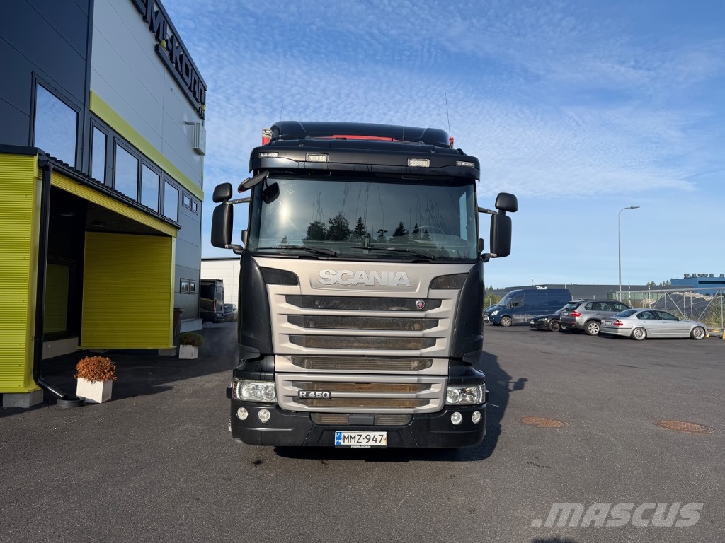 Scania R 450 Camiones con caja de remolque