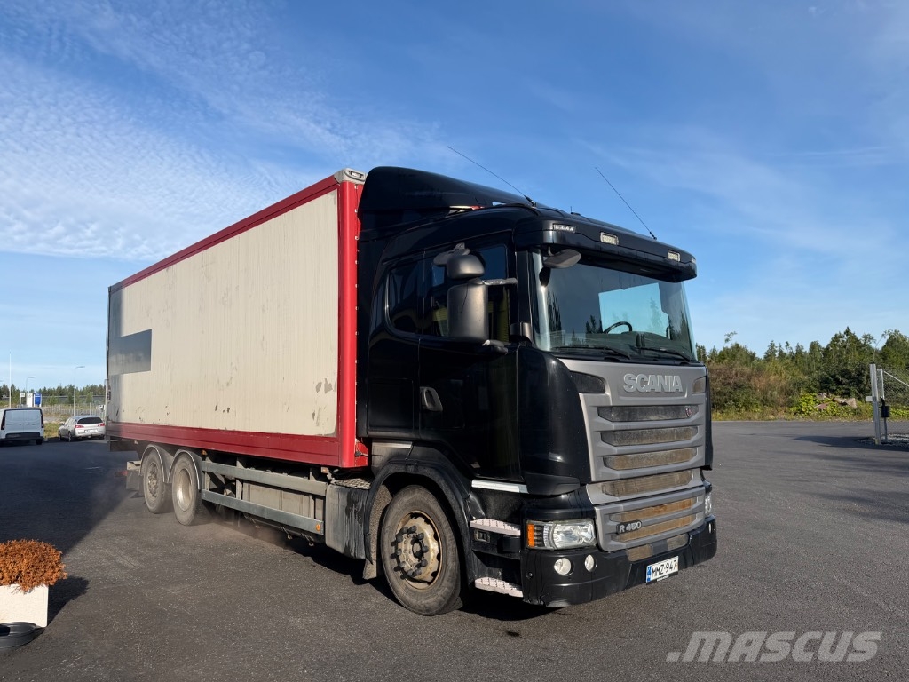 Scania R 450 Camiones con caja de remolque