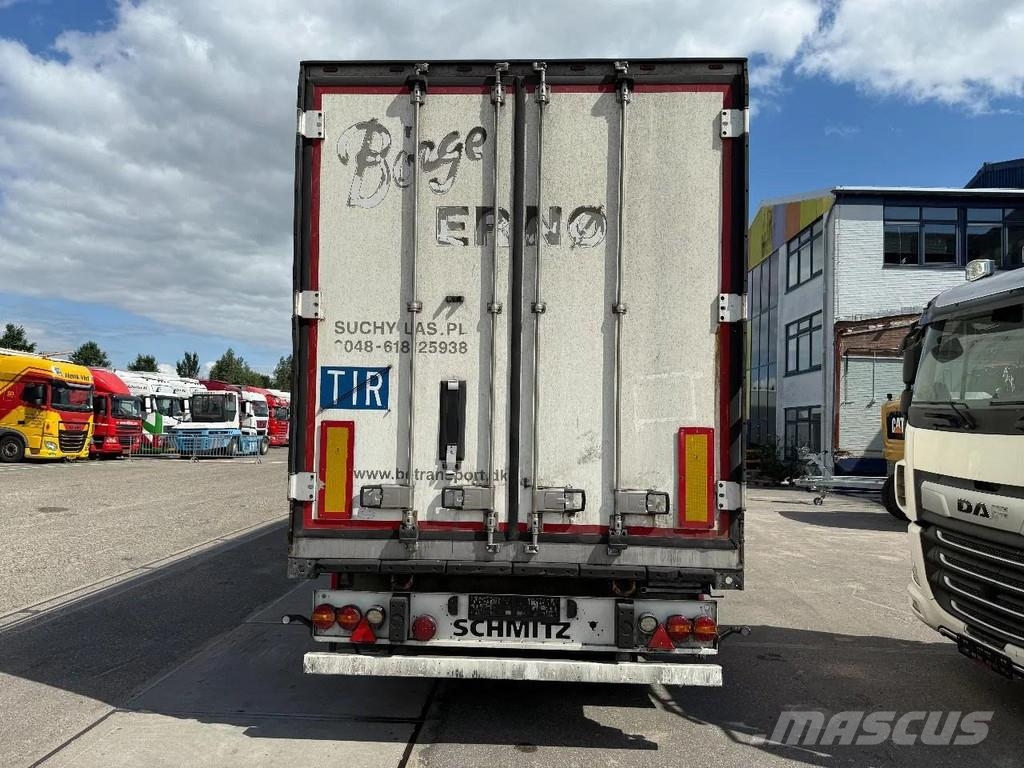Schmitz Cargobull SCB S3B MEAT RAILS, FLEISCH HAKEN HANGWERK! SCHMIT Ημιρυμούλκες ψυγείο