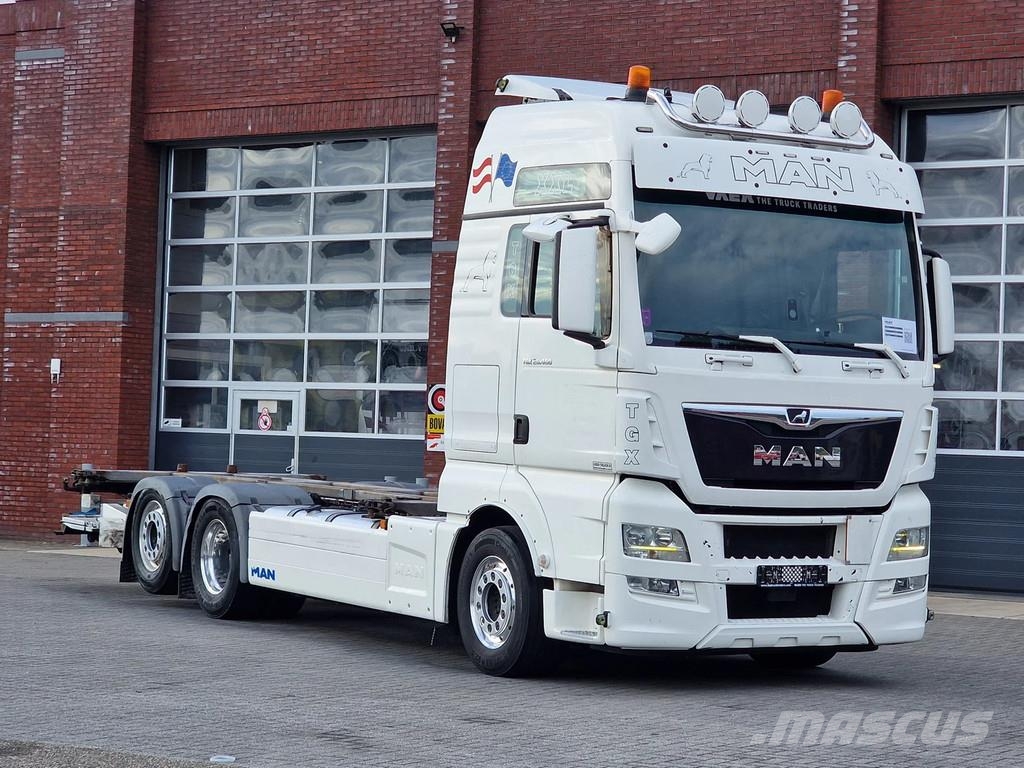 MAN TGX 26.460 6x2 BDF - BAR Loadlift - Full air - Lea Razstavljivi tovornjaki z žičnimi dvigali