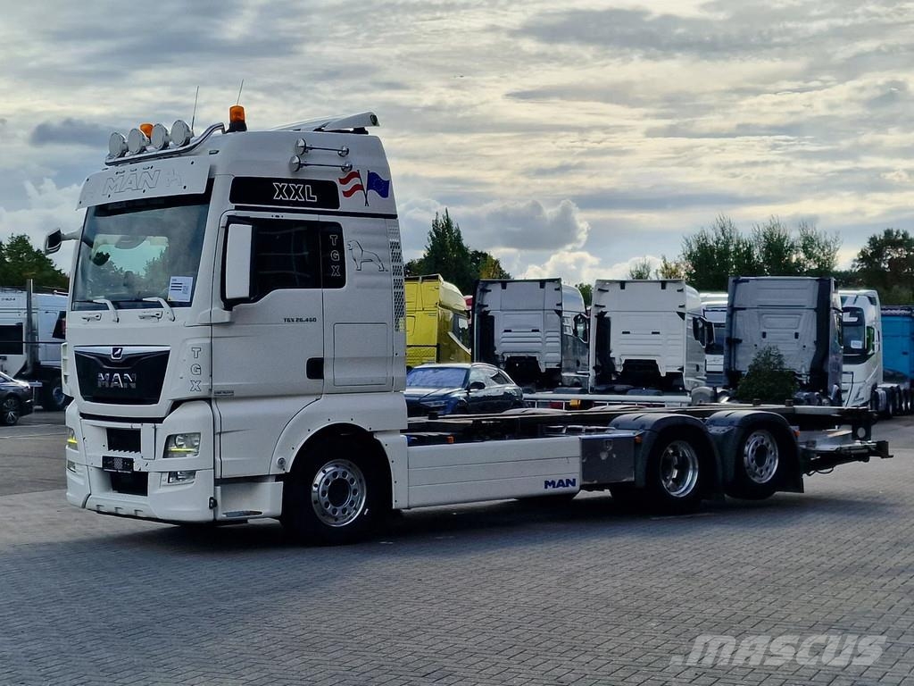MAN TGX 26.460 6x2 BDF - BAR Loadlift - Full air - Lea Razstavljivi tovornjaki z žičnimi dvigali
