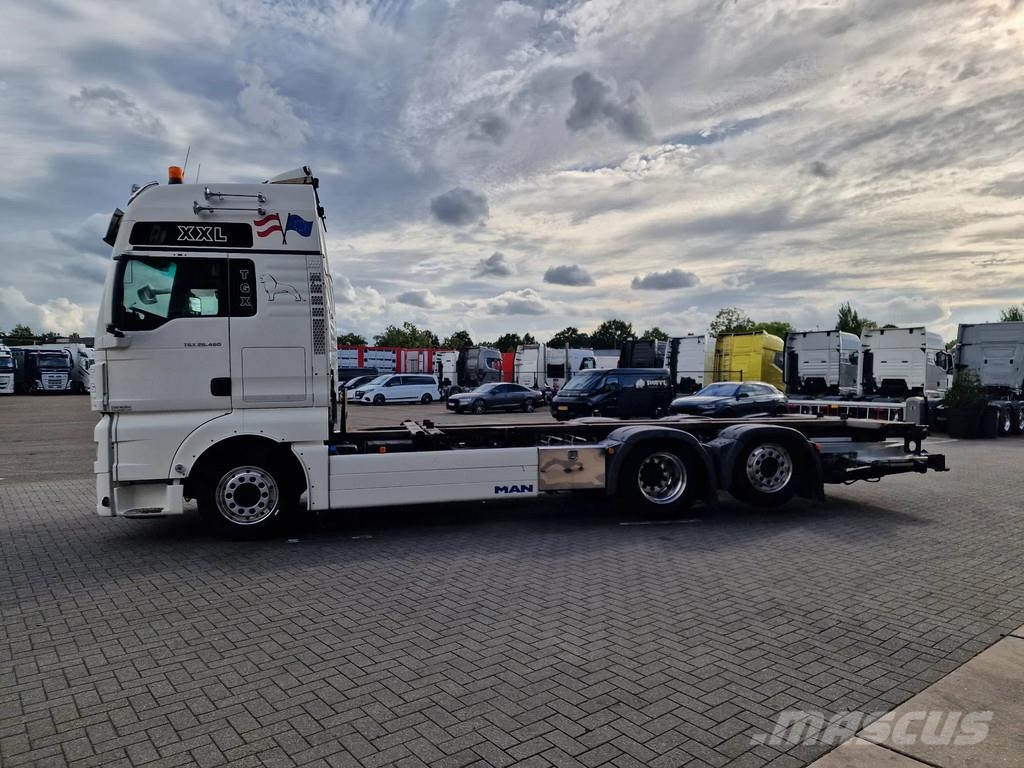 MAN TGX 26.460 6x2 BDF - BAR Loadlift - Full air - Lea Razstavljivi tovornjaki z žičnimi dvigali