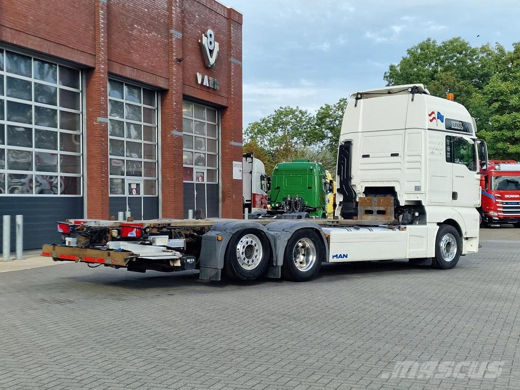 MAN TGX 26.460 6x2 BDF - BAR Loadlift - Full air - Lea Razstavljivi tovornjaki z žičnimi dvigali