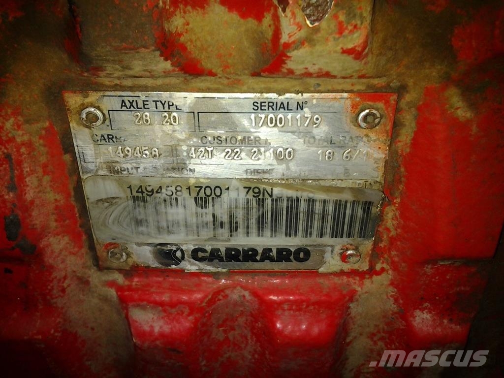 Carraro 28.20 - Komatsu - Axle/Achse/As 轴