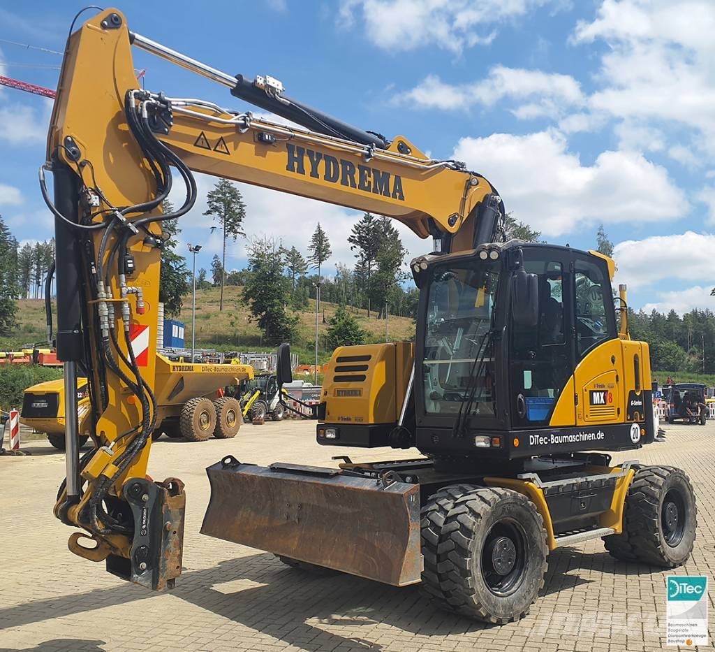 Hydrema MX18 G Vorbereitet auf SiTech Trimble 3D Steuerung Εκσκαφείς με τροχούς - λάστιχα