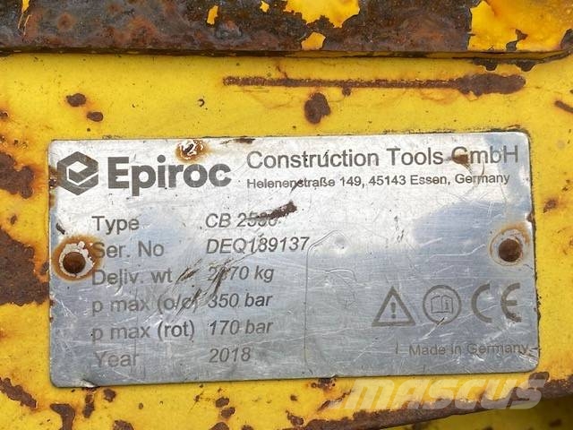 Epiroc CB 2500 Zange CW 40 (12005838) مقصات هيدروليكية