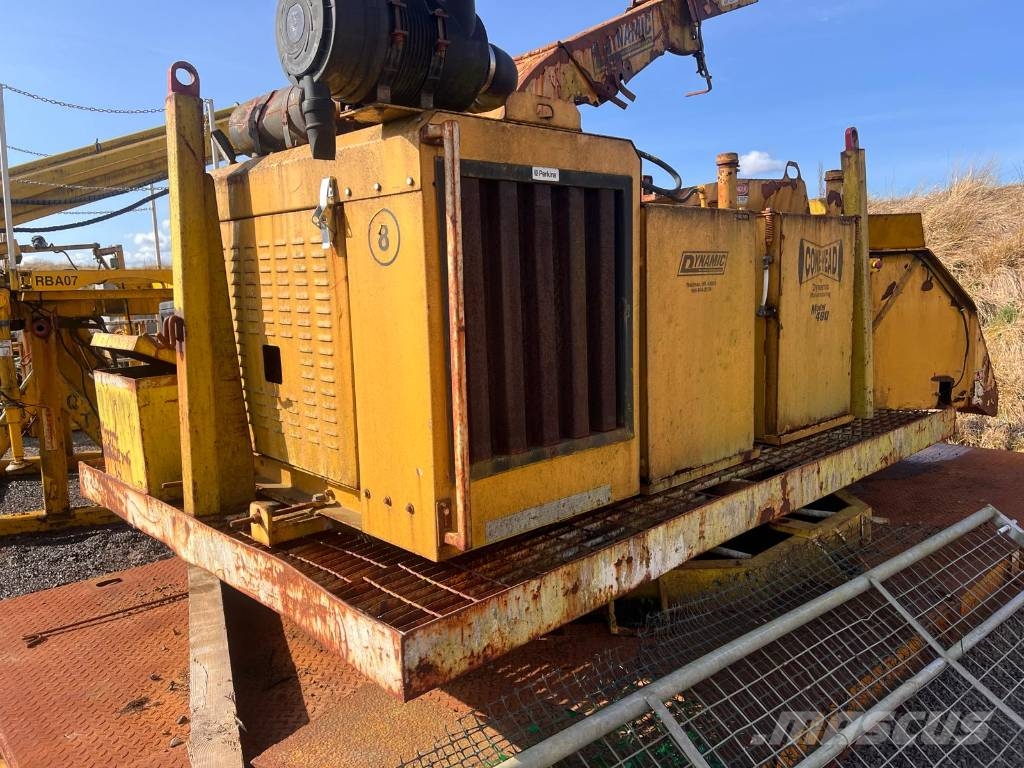 Conehead Chipper Perkins Engine with Road Rail Tra Holzhäcksler
