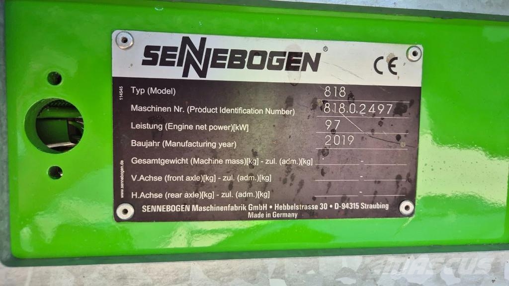 Sennebogen 818ME Waste / industry handlers