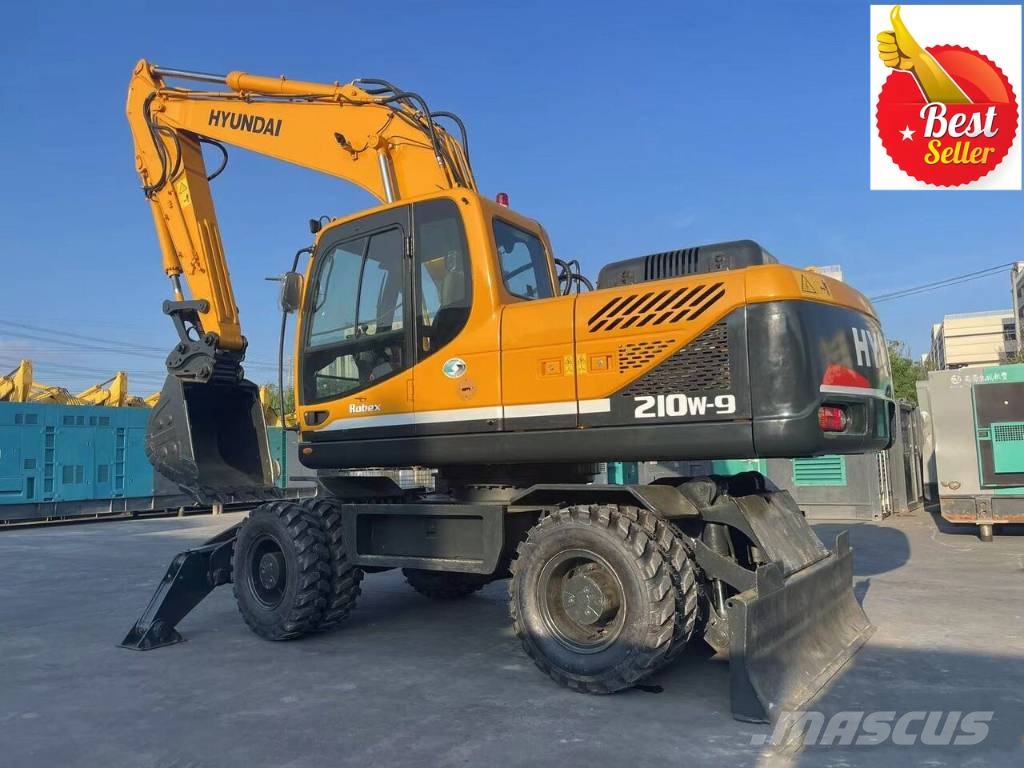 Hyundai Robex 210 W-9 Bagri na kolesih