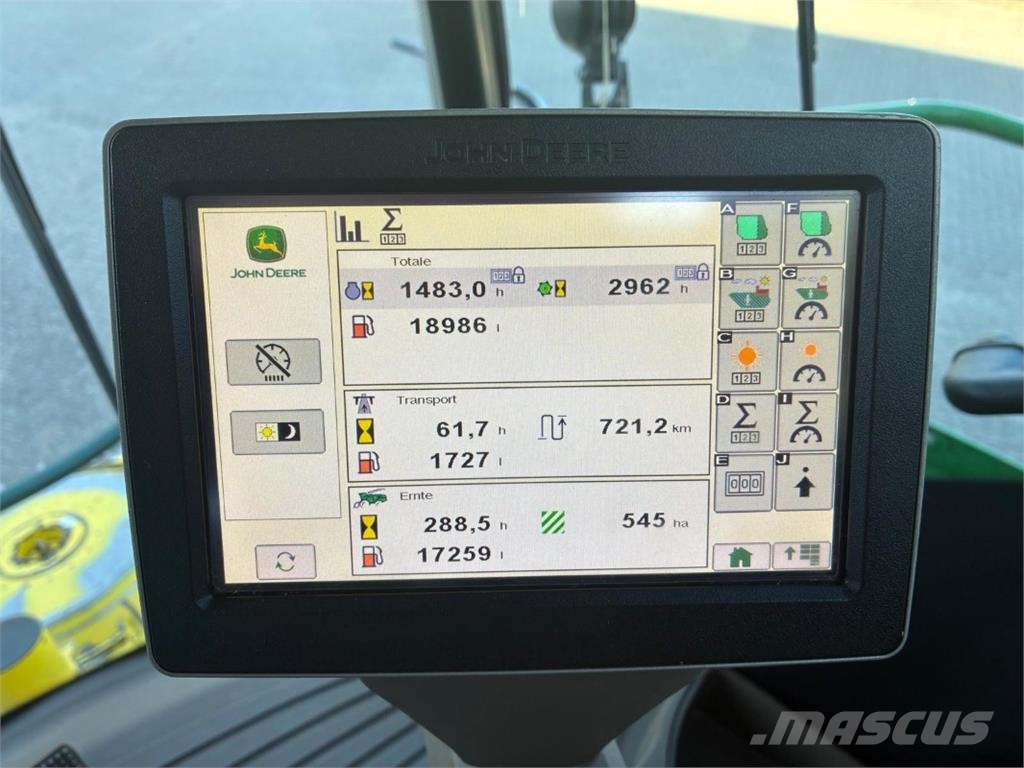 John Deere 8600i ProDrive 40km/h 목초 수확기