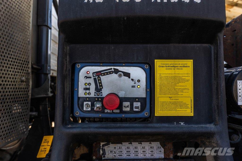 Mercedes-Benz ACTROS 3236 MP3 +GRUE HIAB XS166 HIDUO/3EXT شاحنات قلابة
